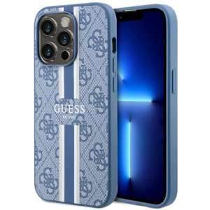 Etui Guess GUHMP14XP4RPSB iPhone 14 Pro Max 6.7" niebieski/blue hardcase 4G Printed Stripes MagSafe Case