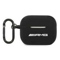 Etui AMG AMAPRBK AirPods Pro cover czarny/black Silicone Big Logo