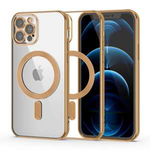 Etui Tech-protect Magshine Magsafe iPhone 12 Pro Max Gold Case