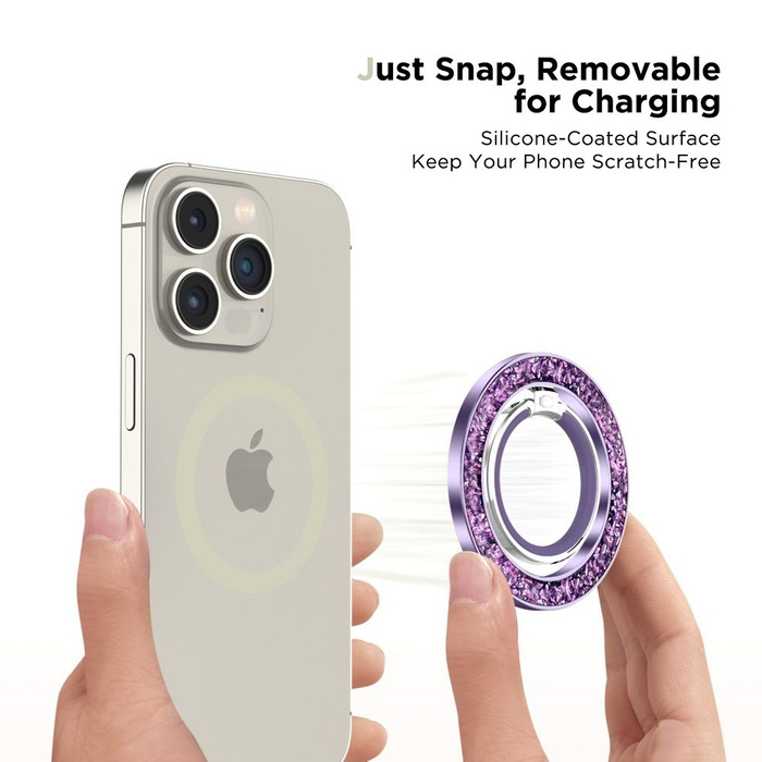 Uchwyt Tech-protect Mmr200 Magsafe Phone Ring Purple Case