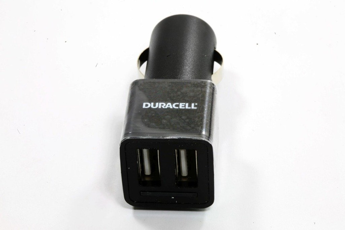 Ładowarka Samochodowa USB Duracell 2x2.4A Uniwersalna Apple Samsung Nokia Sony 