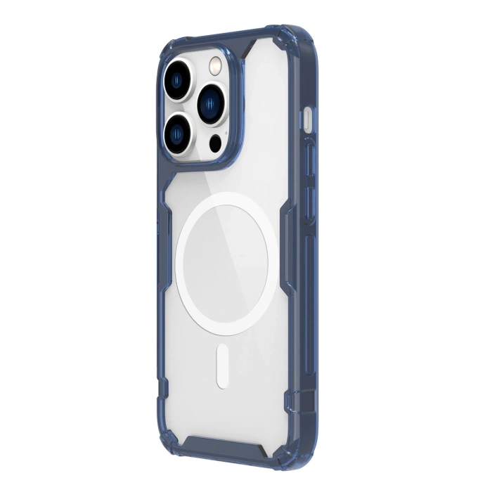 Etui magnetyczne Nillkin Nature TPU Pro do Apple iPhone 14 Pro Max (niebieski)