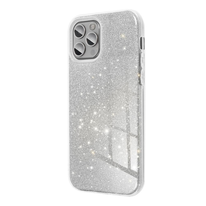 Etui Futerał SHINING do SAMSUNG Galaxy S23 FE srebrny Case