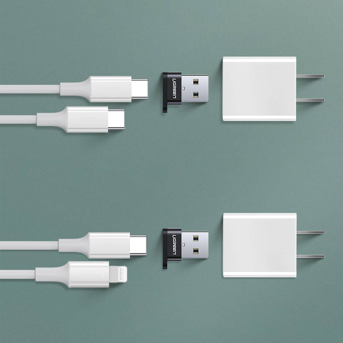 Adapter USB C (żeński) - USB (męski) Ugreen US280 - czarny