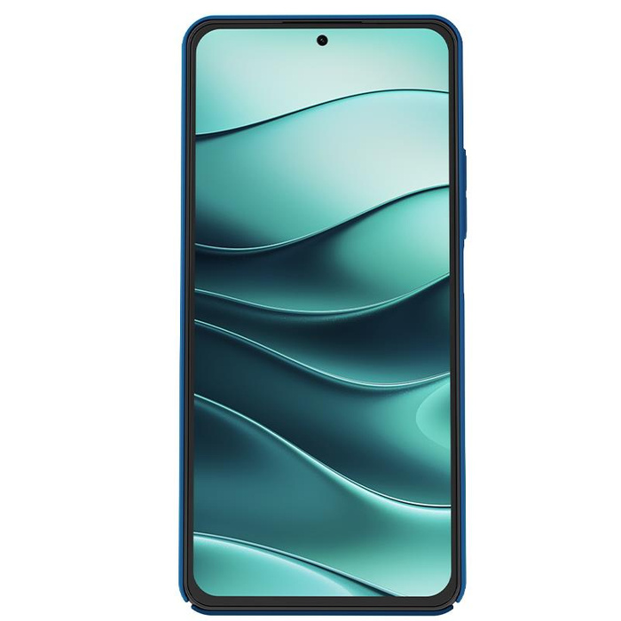 NILLKIN super frosted shield XIAOMI REDMI NOTE 14 5G, PEACOCK BLUE / NIEBIESKI