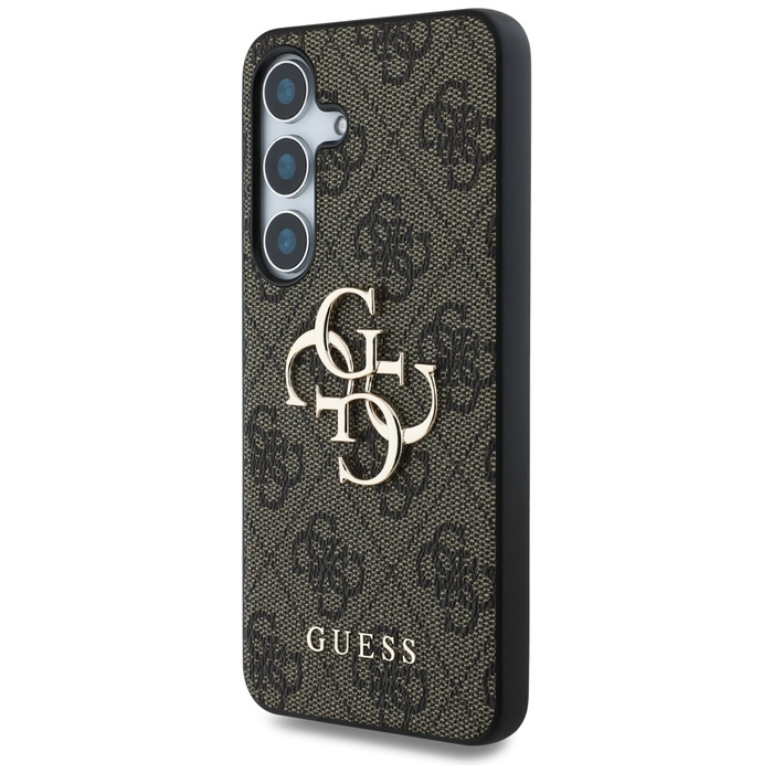 Etui Guess Big 4G Logo Classic Logo do    Samsung Galaxy S25+ brązowy