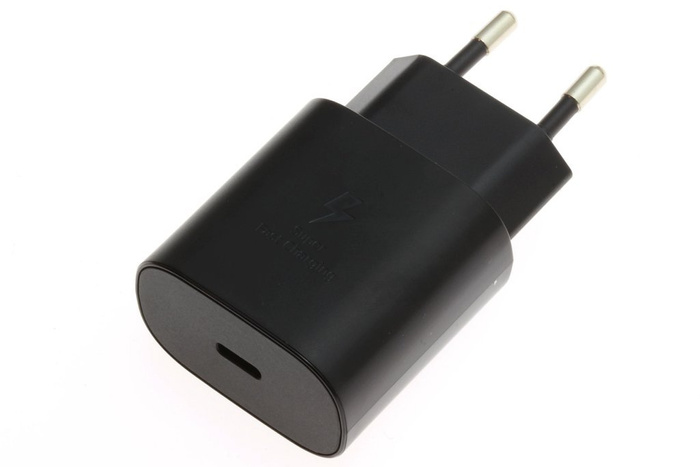 Oryginalna ŁADOWARKA SAMSUNG EP-TA800 Super Fast Charging + Kabel USB-C Czarna