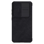 Nillkin Qin Leather Pro Case etui Samsung Galaxy S23+ pokrowiec z klapką osłona na aparat czarne