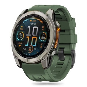 TECH-PROTECT SILICONE GARMIN FENIX 5X / 5X PLUS / 6X / 6X PRO / 7X / 8 (51 MM) ARMY GREEN