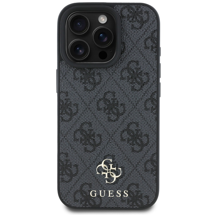 Etui Guess HC PU 4G Small 4G and Classic  do iPhone 16 Pro Max MagSafe czarny