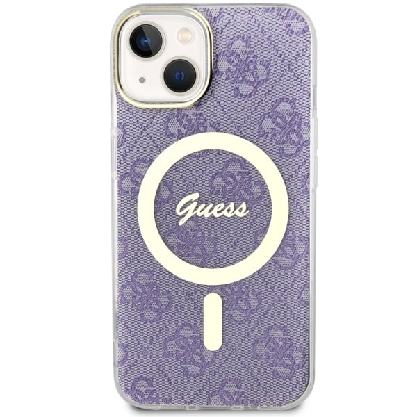 Etui Guess GUHMP14MH4STU iPhone 14 Plus 6.7" purpurowy/purple hardcase 4G MagSafe Case