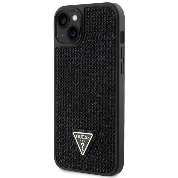 Etui Guess GUHCP14MHDGTPK iPhone 14 Plus 6.7" czarny/black hardcase Rhinestone Triangle Case