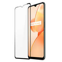 Dux Ducis 9D Tempered Glass wytrzymałe szkło hartowane 9H na cały ekran z ramką Realme C31 czarny (case friendly)