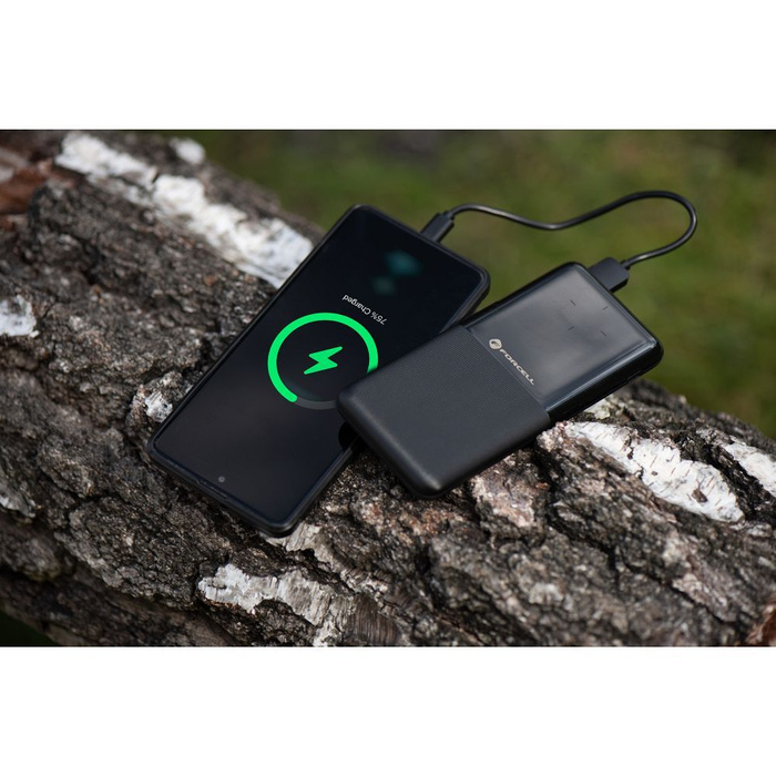 FORCELL F-ENERGY P10k1 powerbank PD QC3.0 3A 20W 10 000 mAh czarny