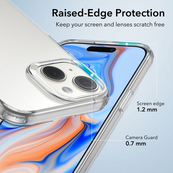 Etui Esr Project Zero iPhone 15 Clear Case