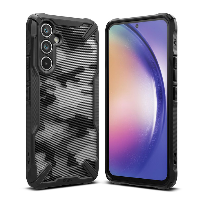 RINGKE FUSION X GALAXY A54 5G CAMO BLACK