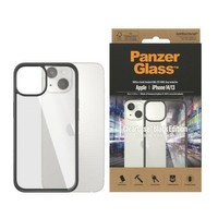 Etui PanzerGlass ClearCase iPhone 14/13 6.1" Antibacterial czarny/black 0405