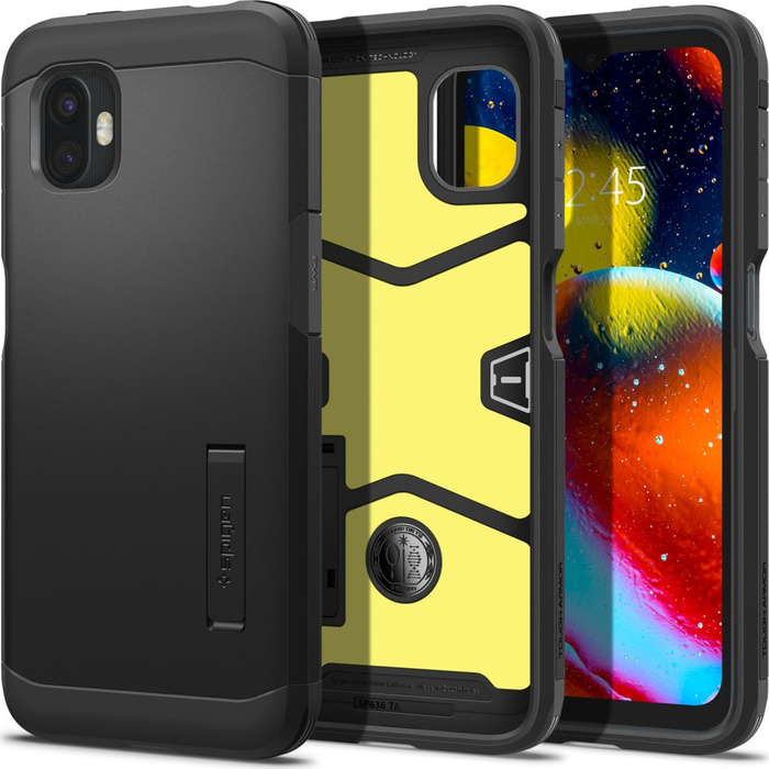 ETUI SPIGEN TOUGH ARMOR GALAXY XCOVER 6 PRO BLACK CASE