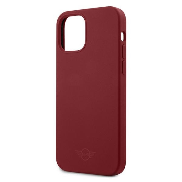 Mini MIHCP12MSLTRE iPhone 12/12 Pro 6,1" czerwony/red hard case Silicone Tone On Tone