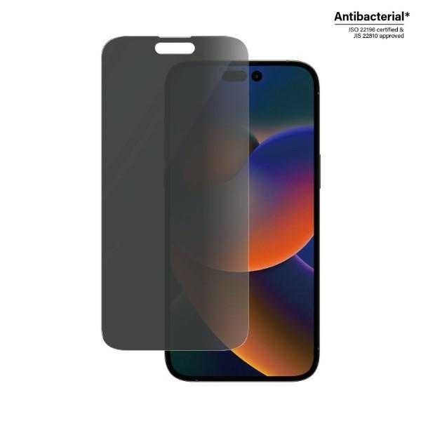 SZKŁO PanzerGlass Classic Fit iPhone 14 Pro Max 6,7" Privacy Screen Protection Antibacterial P2770