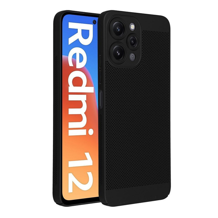 Etui Futerał BREEZY do XIAOMI Redmi 12 4G czarny Case