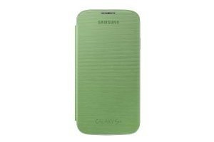 Futerał SAMSUNG Galaxy S4 SIV I9500 I9505 Pokrowiec Flip Etui EF-FI950BGEST1 Lime Limonkowy