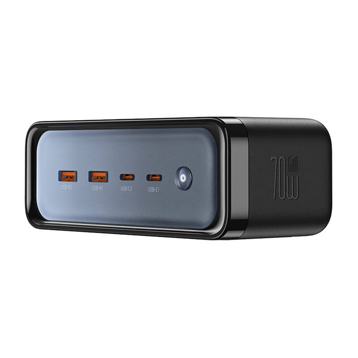 Listwa zasilająca z 2 gniazdami 6w1, 2x USB-C, 2x USB-A Mcdodo CH-4610, EU (czarna)