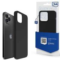 ETUI 3MK Silicone Case iPhone 12/12 Pro 6,1" czarny/black Case