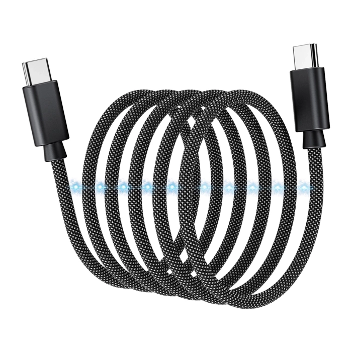 Kabel Choetech XCC-1054 240W z Power Delivery 3.1 USB-C magnetyczny 1,2m - czarny