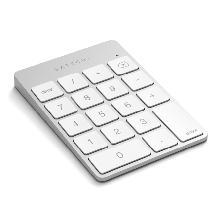 Satechi Slim Wireless Keypad - aluminiowa klawiatura numeryczna Bluetooth (silver)