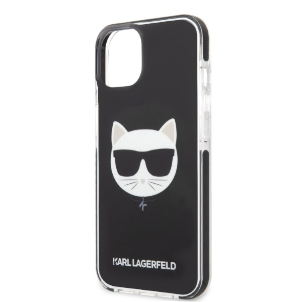 Etui Karl Lagerfeld iPhone 13 Mini 5,4" Hardcase Czarny/black Choupette Head Case