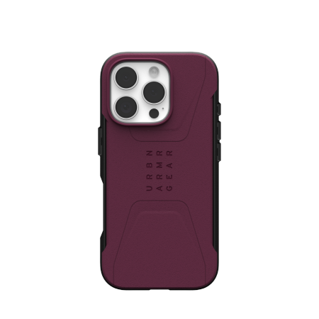 Etui UAG Civilian Magsafe - iPhone 16 Pro MagSafe (bordeaux)