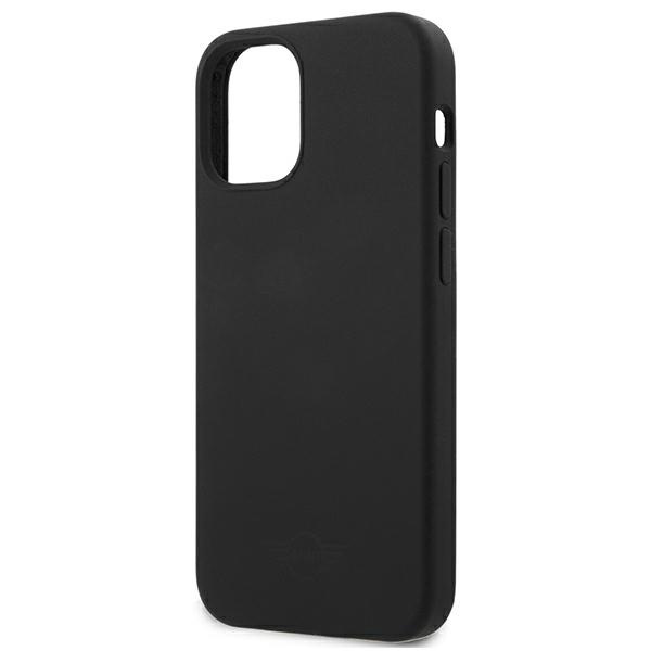 Mini MIHCP12SSLTBK iPhone 12 mini 5,4" czarny/black hard case Silicone Tone On Tone