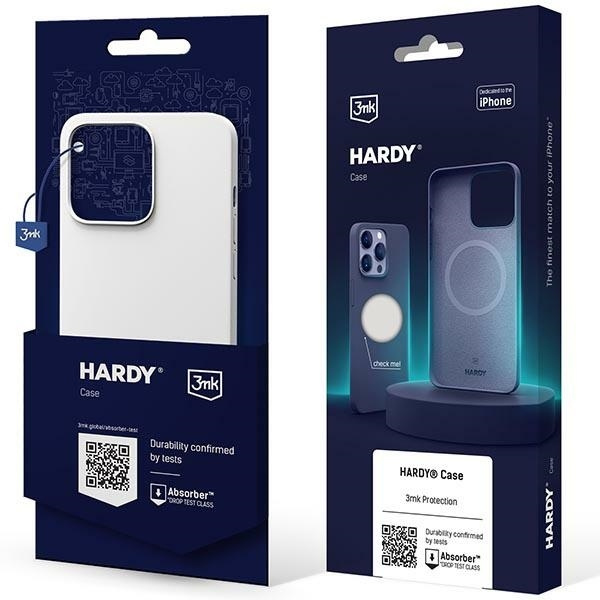 3MK Hardy Case iPhone 14 Pro Max 6,7" biały/white MagSafe