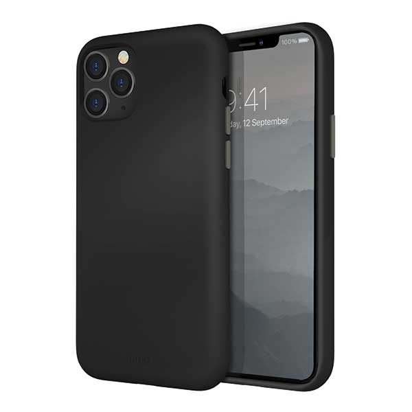 UNIQ etui Lino Hue iPhone 11 Pro czarny/ink black