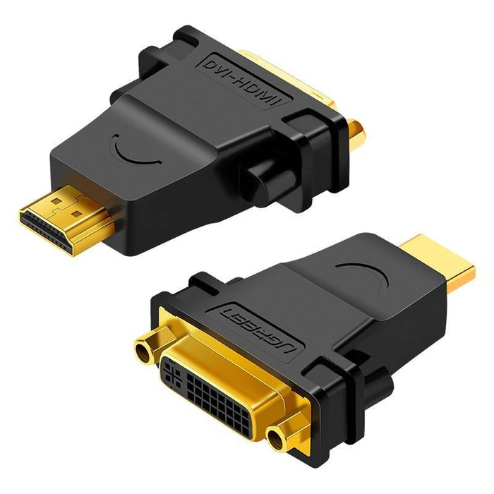 Adapter UGREEN HDMI DVI Czarny 20123