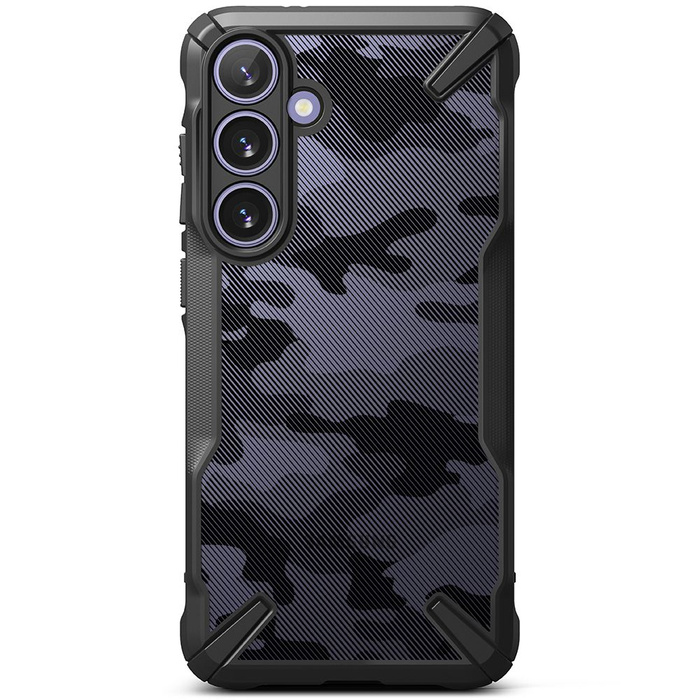 Etui Ringke Fusion X Samsung Galaxy S24 Camo Black Case