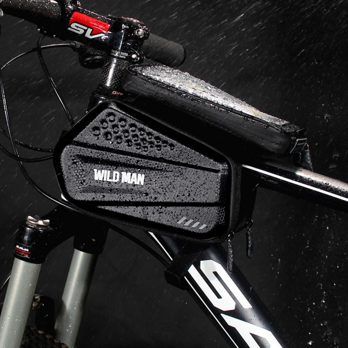 ETUI SAKWA WILDMAN HARDPOUCH BIKE MOUNT ”XXL” BLACK CZARNE CASE