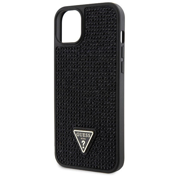 Etui Guess GUHCP14MHDGTPK iPhone 14 Plus 6.7" czarny/black hardcase Rhinestone Triangle Case