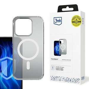 Etui 3MK Frosty MagCase iPhone 16 Pro biały/white