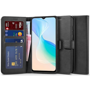 Etui Tech-protect Wallet Vivo Y33s Black Case