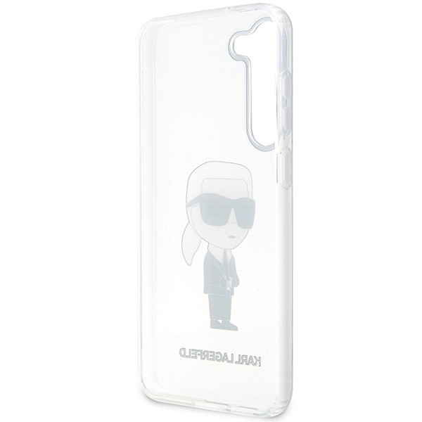 Etui Karl Lagerfeld Klhcs23shniktct S23 S911 Transparent Hardcase Ikonik Karl Lagerfeld Case