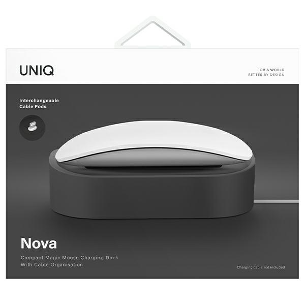 UNIQ Nova stacja dokująca Magic Mouse ciemnoszary/dark grey