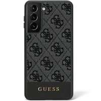 Etui Guess GUHCS23LG4GLGR S23 Ultra S918 czarny/black hardcase 4G Stripe Collection Case