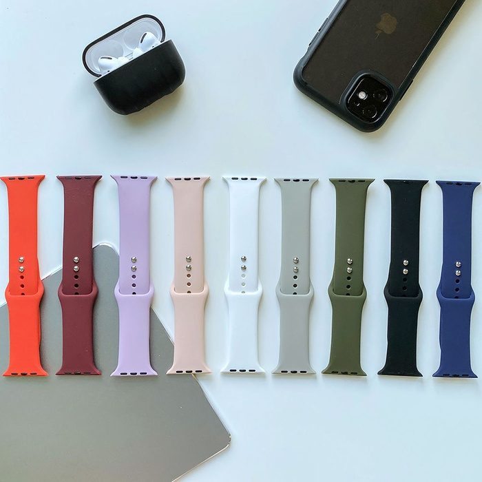 PASEK Tech-protect Iconband Apple Watch 4 / 5 / 6 / 7 / Se (42 / 44 / 45 Mm) Orange