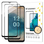 Wozinsky Full Glue Tempered Glass 2x szkło hartowane do Nokia G22 9H na cały ekran z czarną ramką