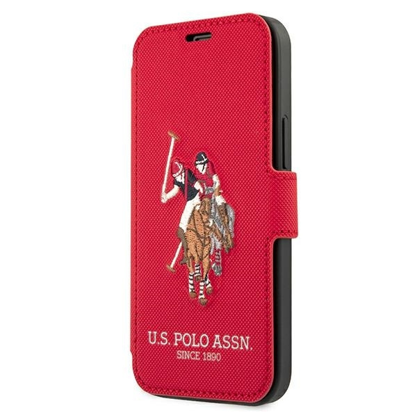 Etui US POLO Apple iPhone 12 Mini Polo Embroidery Collection Czerwony Case