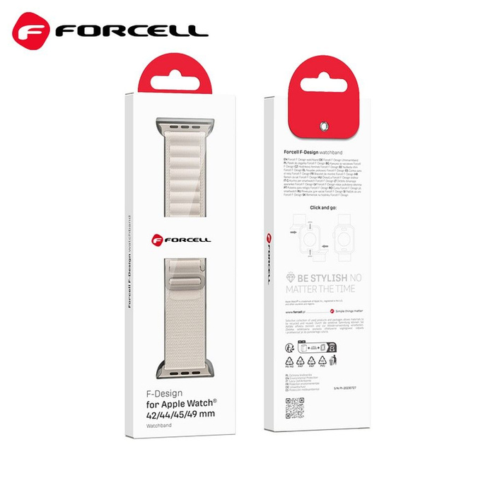 FORCELL F-DESIGN FA13 pasek do APPLE Watch 38 / 40 / 41 mm gwiezdny