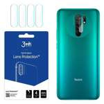 Szkło Hybrydowe 3MK Xiaomi Redmi 9 Lens Protect Ochrona Na Obiektyw Aparatu 4szt