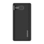 Dudao power bank 20000 mAh 2x USB / USB Typ C / micro USB 2 A z ekranem LED czarny (K9Pro-06)